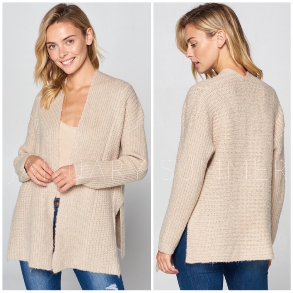 ❄️LAST3️⃣//MUSTARD WOOL BLEND CARDIGAN - Picture 5 of 9